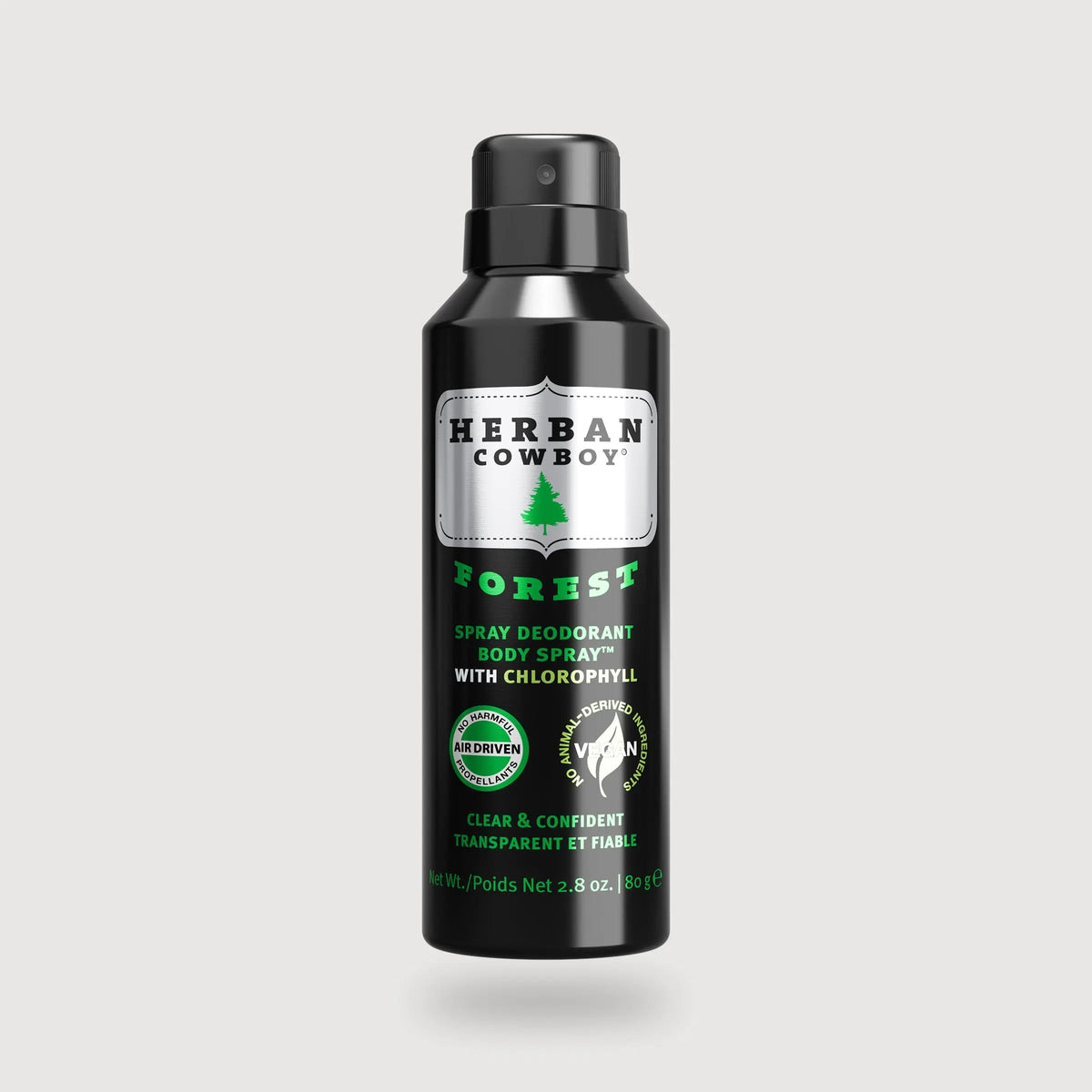 Herban Cowboy Forest Spray Deodorant 2.8 oz