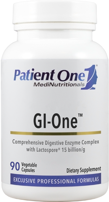 Patient One GI-One™ Enzyme Complex 90 Capsules - front product image