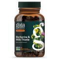 Gaia Herbs Berberine + Milk Thistle - 60 ct - front package image
