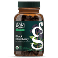 Gaia Herbs Black Elderberry - 120 ct - front package image