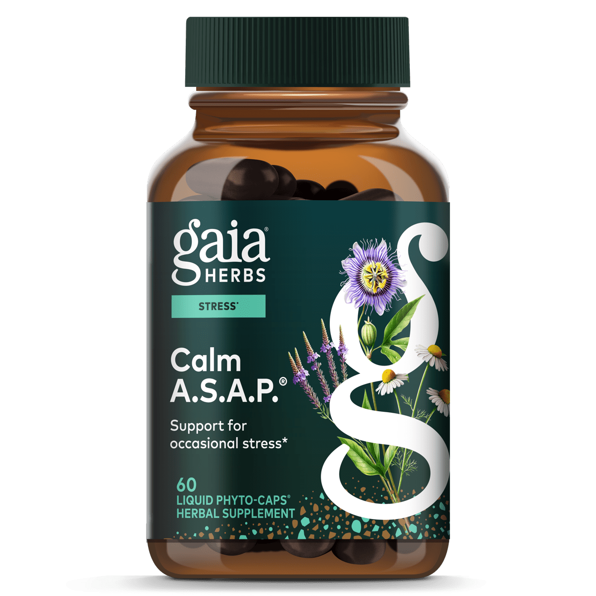 Gaia Herbs Calm A.S.A.P.® - 60 ct - front package image
