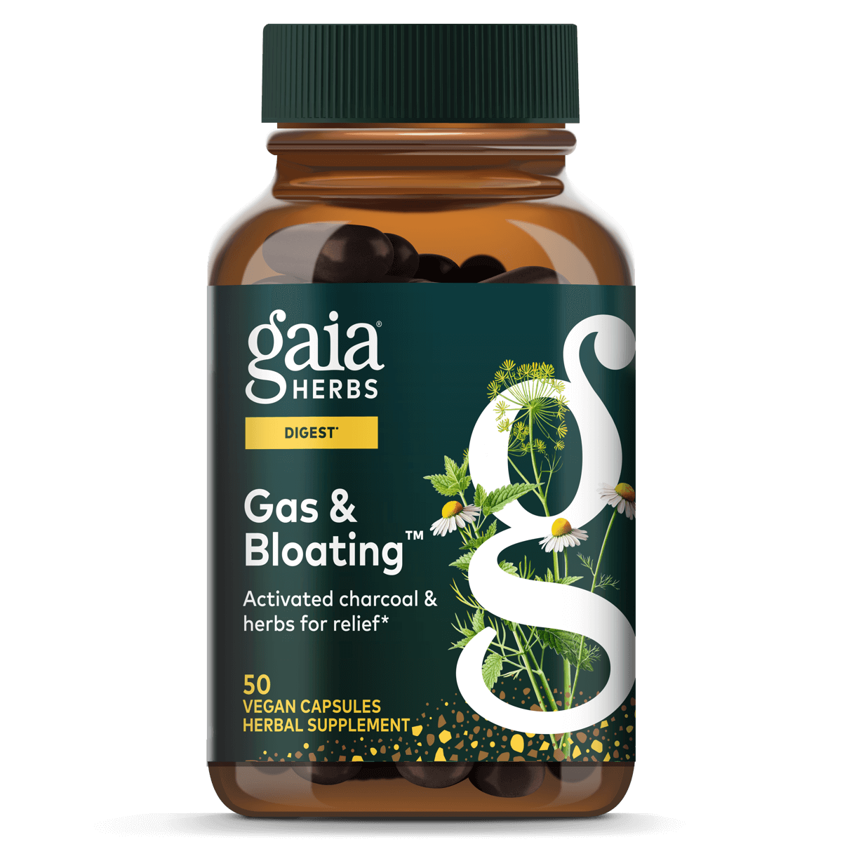Gaia Herbs Gas & Bloating™ - 50 ct - front package image