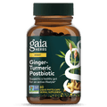 Gaia Herbs Ginger - Turmeric Postbiotic - 60 ct - front package image