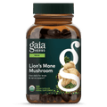 Gaia Herbs Lion's Mane Mushroom - 120 ct - front package image