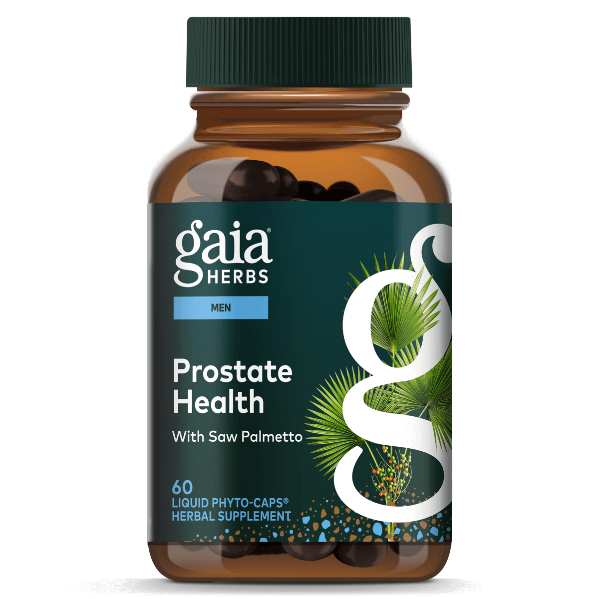 Gaia Herbs Prostate Health - 60 ct - front package image