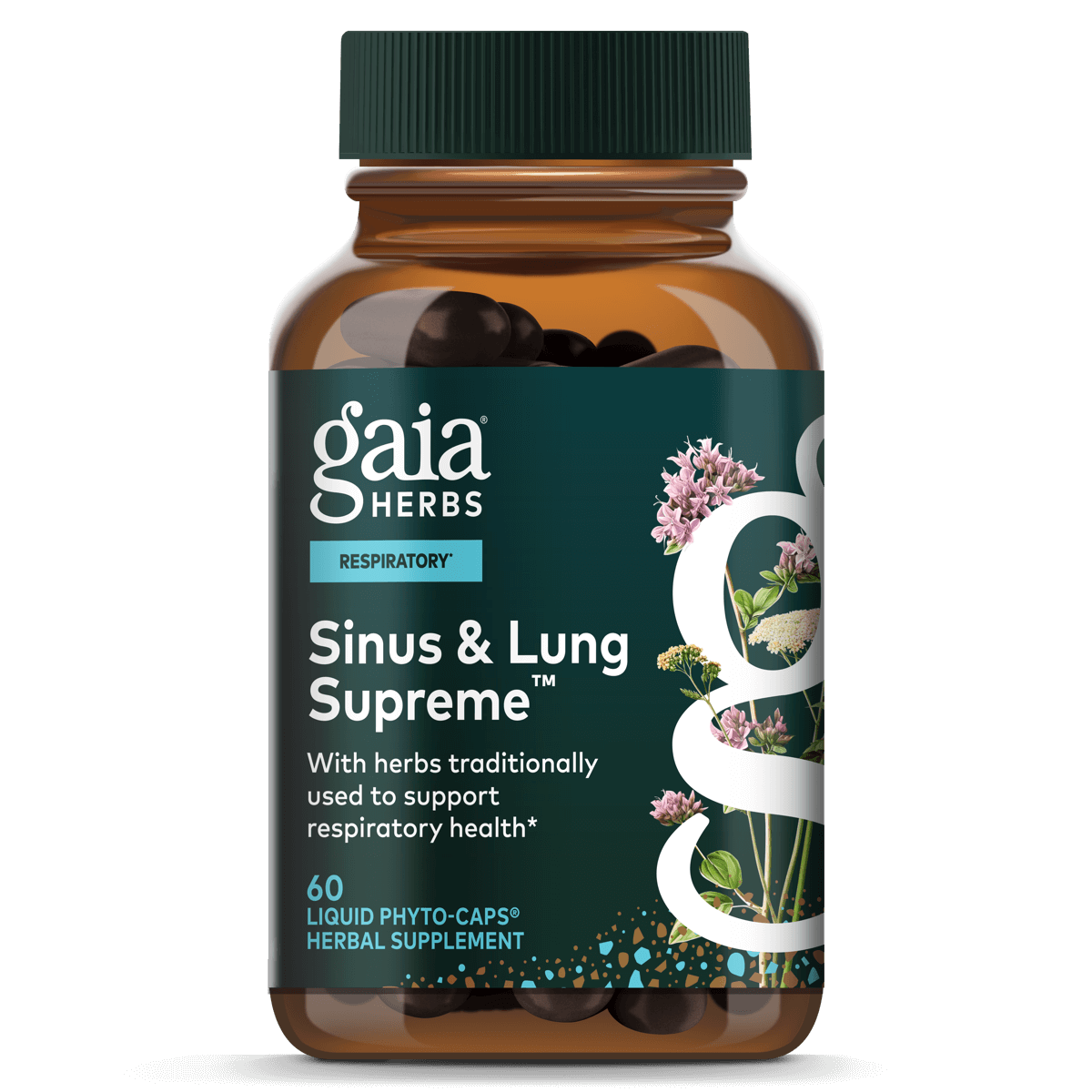 Gaia Herbs Sinus & Lung Supreme™ - 60 ct - front package image