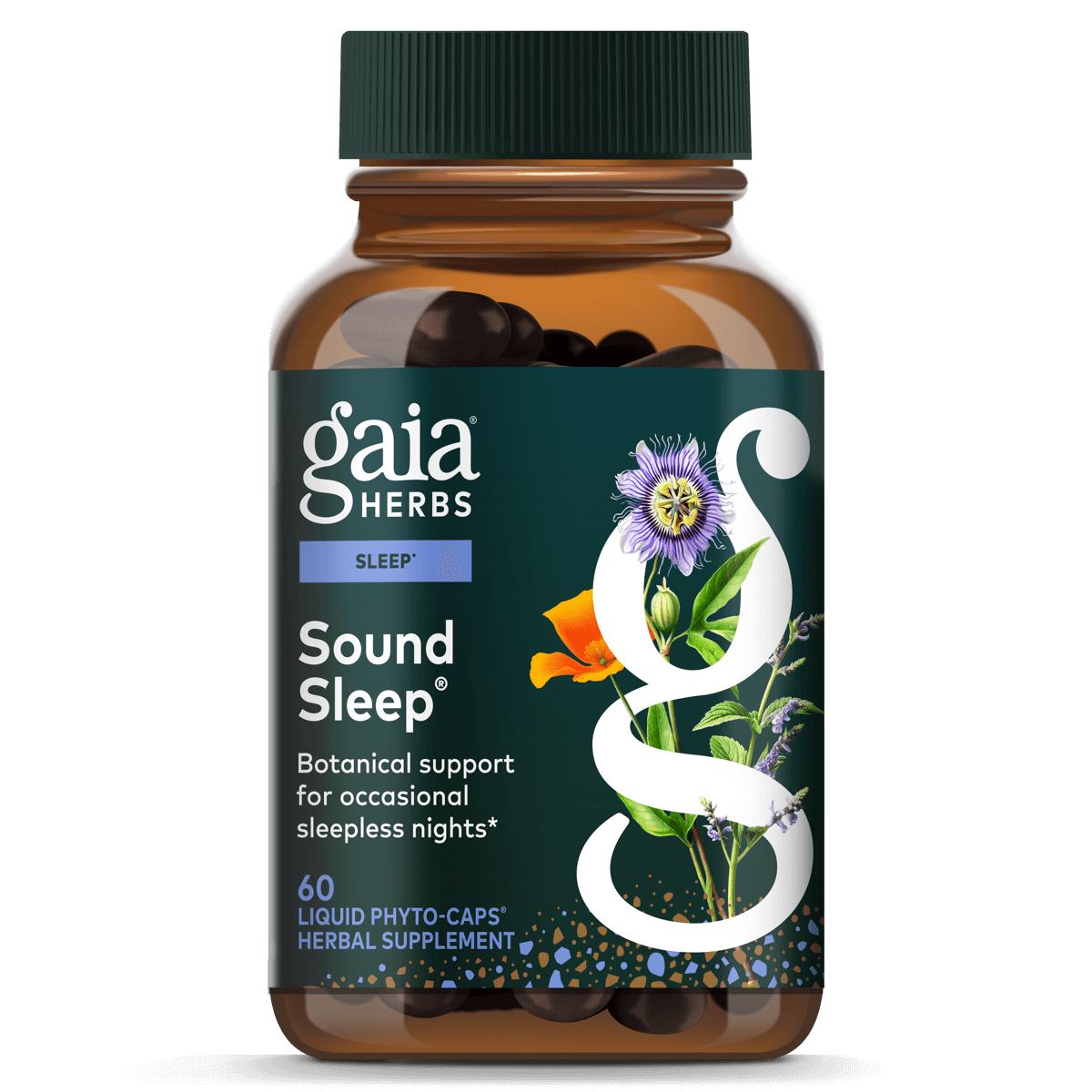 Gaia Herbs Sound Sleep® - 60 ct - front package image