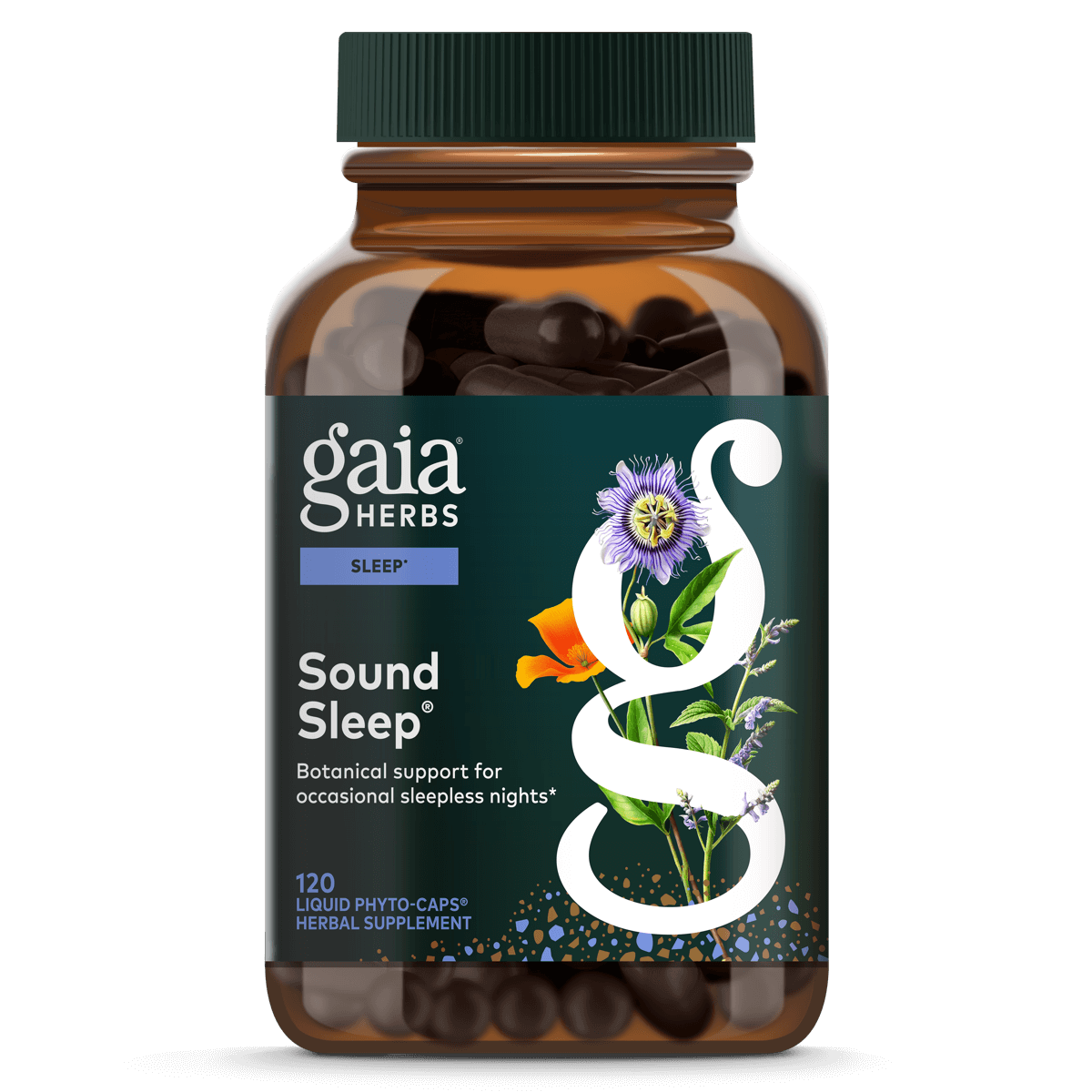 Gaia Herbs Sound Sleep® - 120 ct - front package image