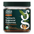 Gaia Herbs Turmeric Supreme Extra Strength Gummies - 120 ct - front package image