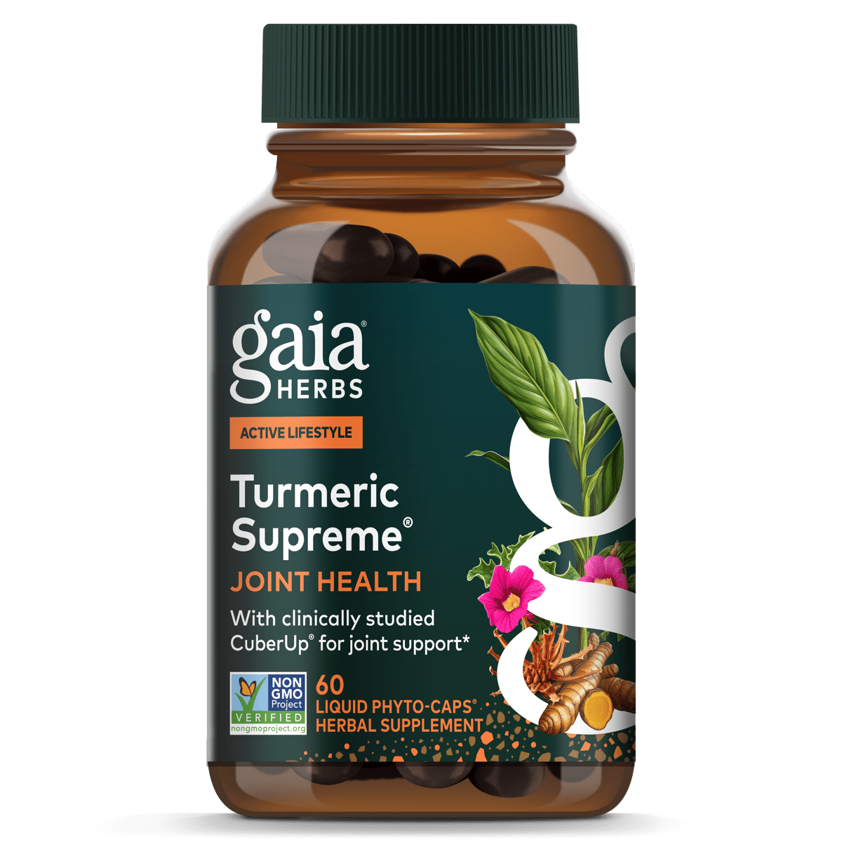 Gaia Herbs Turmeric Supreme® Joint - 60 ct - front package image