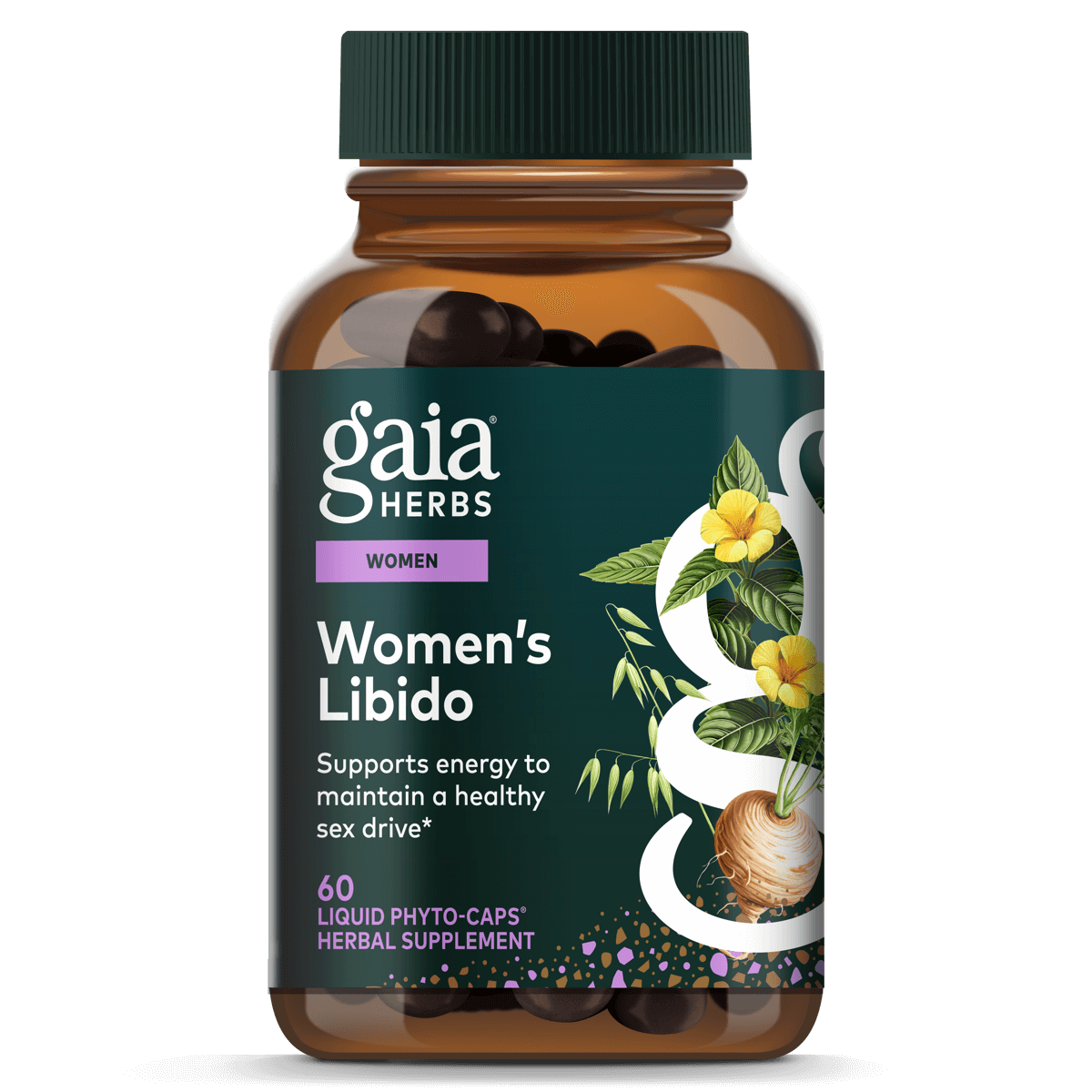 Gaia Herbs Women's Libido - 60 ct - front package image