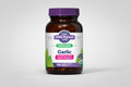 Oregon's Wild Harvest Garlic supplement bottle with purple cap and label.
