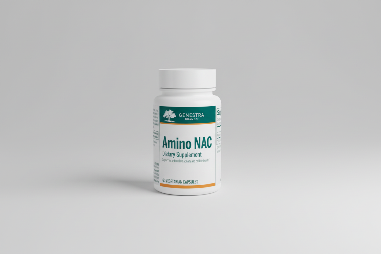 Genestra Brands Amino NAC - 60 Vegetarian Capsules