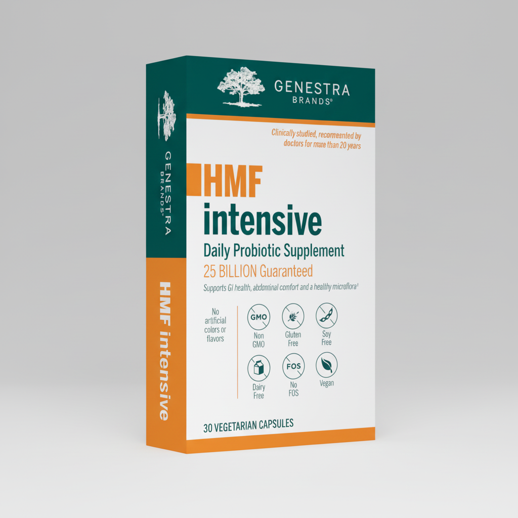 Genestra Brands HMF Intensive - 30 Vegetable Capsules
