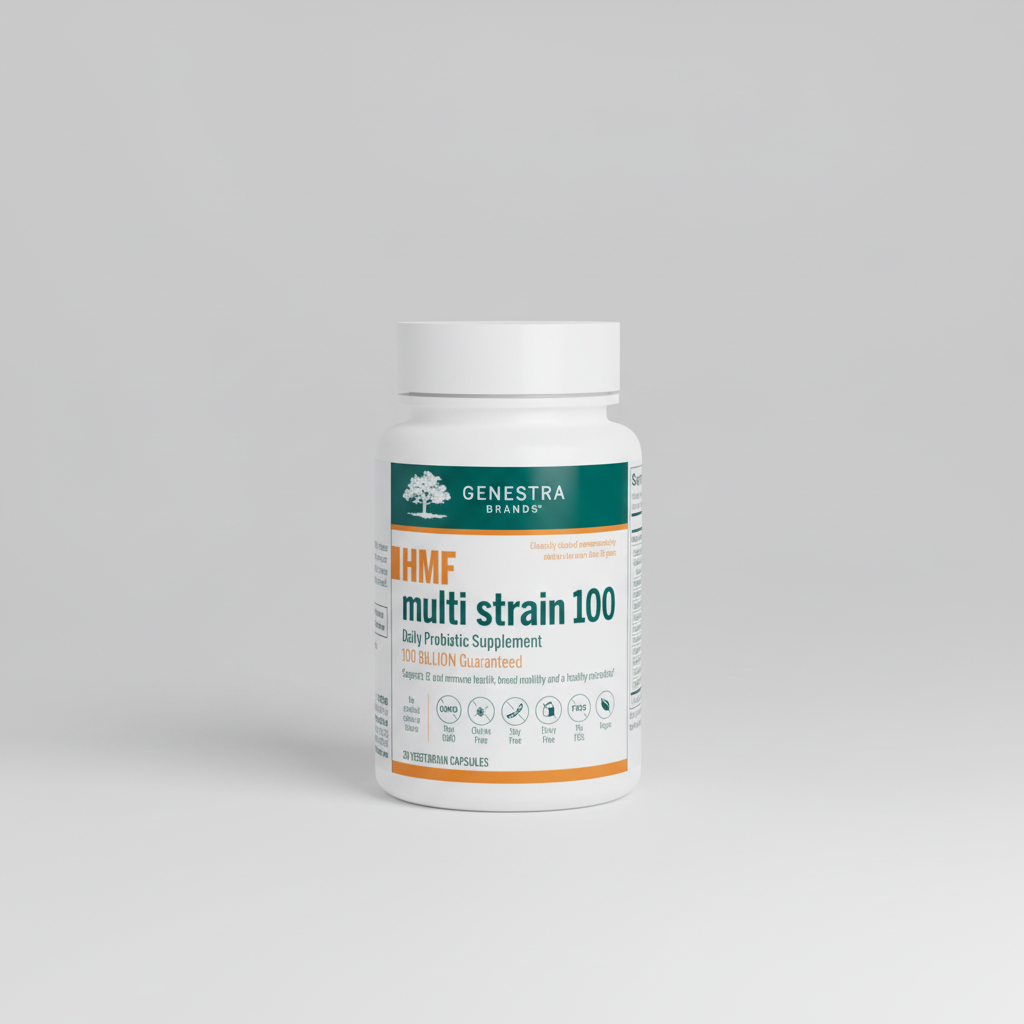 Genestra Brands HMF Multi Strain 100 - 30 Vegetarian Capsules