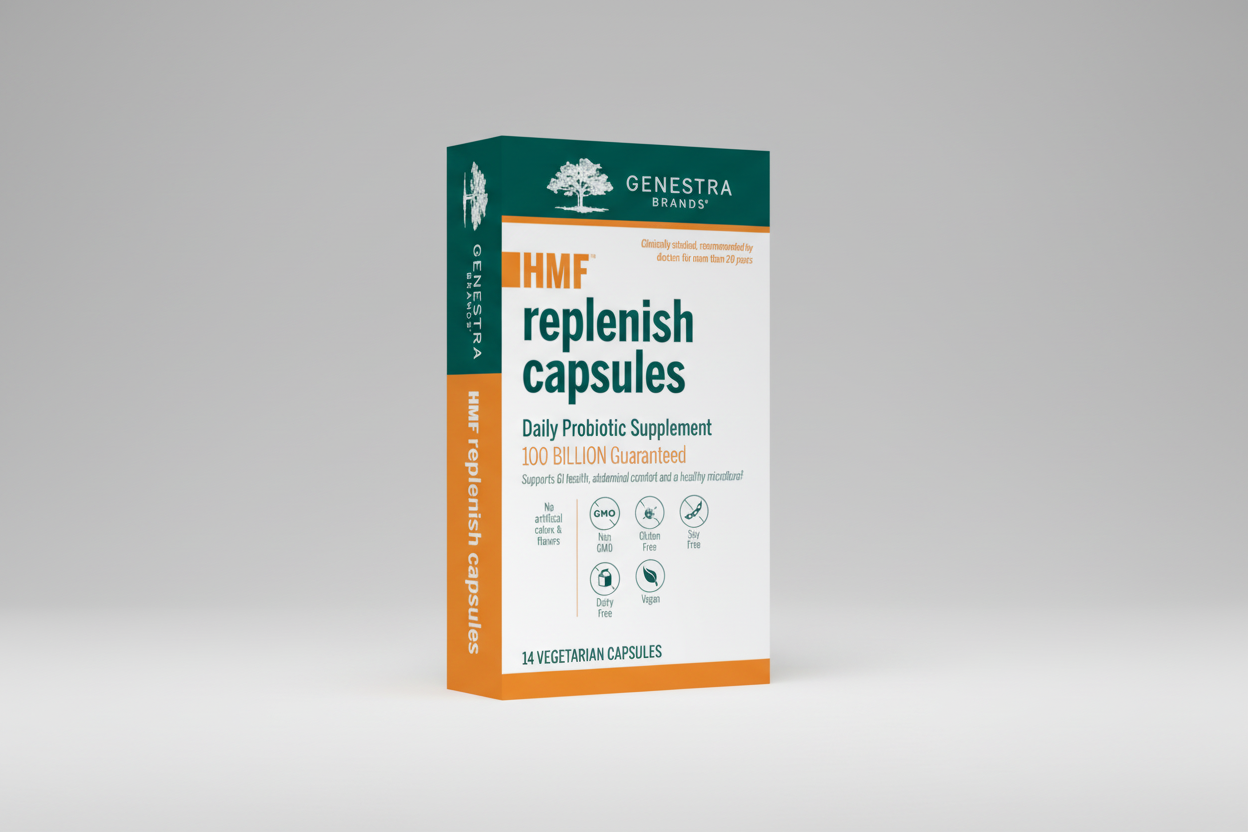 Genestra Brands HMF Replenish Capsules - 14 Vegetarian Capsules