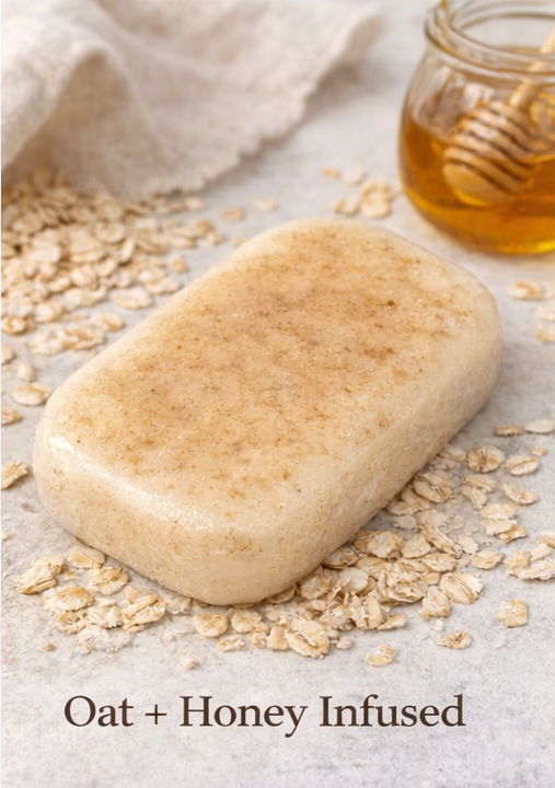 Golden Oat Glow Bar – Oat & Honey Gentle Cleanse