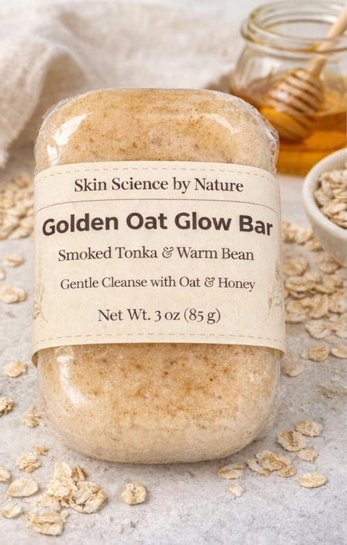Golden Oat Glow Bar – Oat & Honey Gentle Cleanse