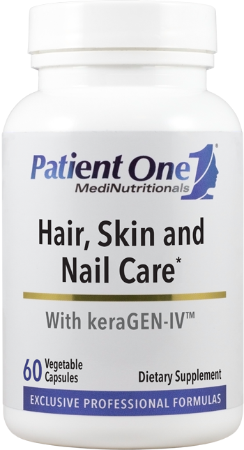 Patient One Hair, Skin and Nail Care 60 - front product image