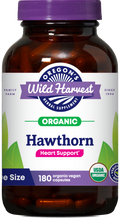 Oregon's Wild Harvest Hawthorn Organic 180 Capsules front