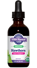 Oregon's Wild Harvest Hawthorn Organic Extract 1:2 2 fl oz front