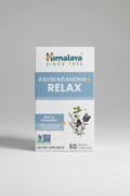 Himalaya Ashwagandha Relax supplement packaging on a white background