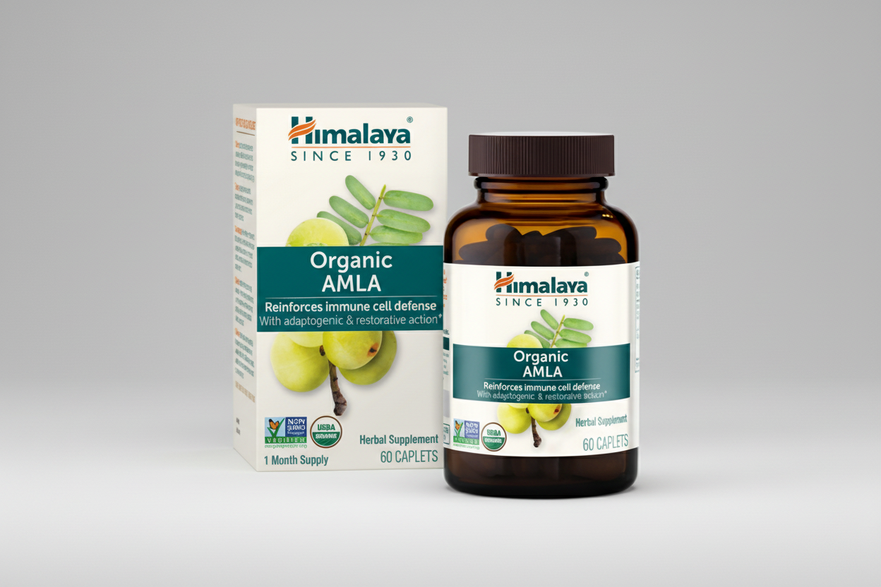 Himalaya Wellness Amla Organic 60 Caplets
