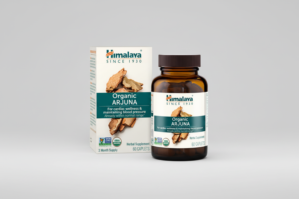 Himalaya Wellness Arjuna Organic 60 Caplets