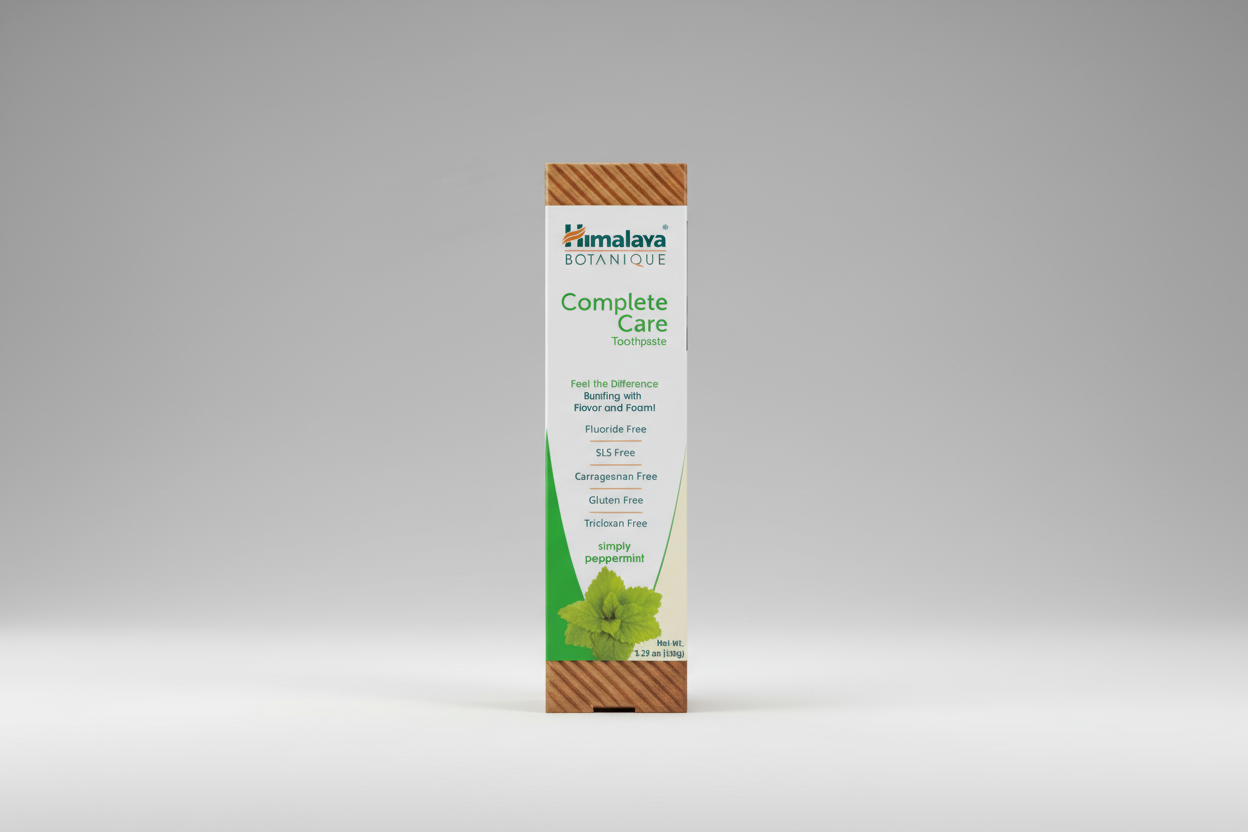Himalaya Wellness Complete Care Toothpaste Simply Peppermint - 5.29 oz (150 Grams)
