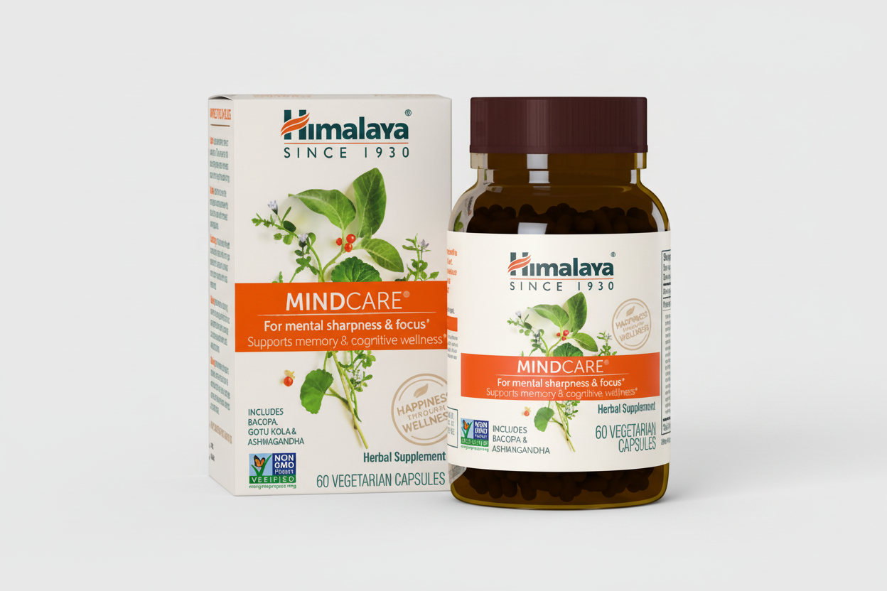 Himalaya Wellness MindCare®, 60 Vegetarian Capsules