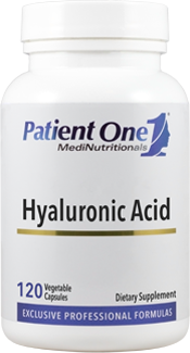 Patient One Hyaluronic Acid 120 Capsules - front product image