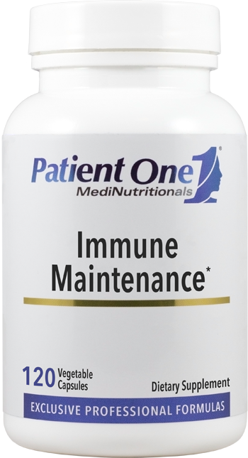 Patient One Immune Maintenance 120 Capsules - front product image