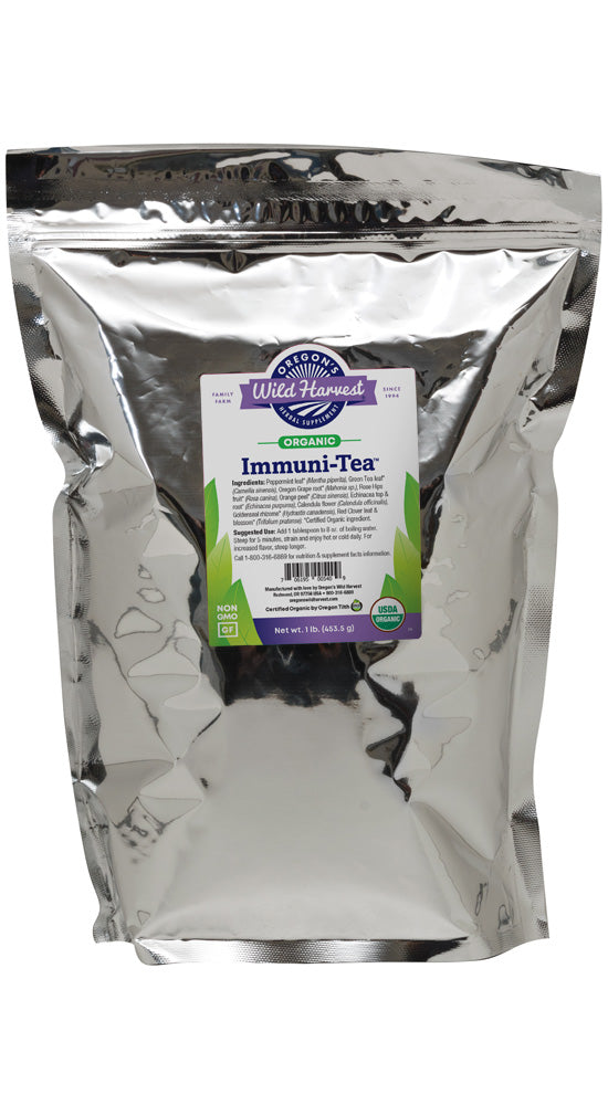 Oregon's Wild Harvest Immuni-Tea Organic Cut-and-Sift Loose Tea 16 oz 16 oz package