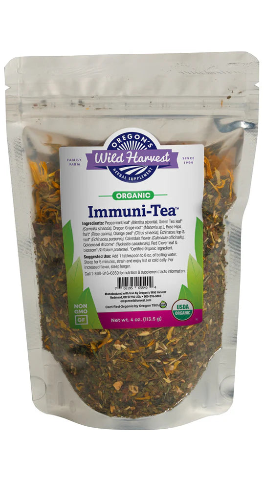 Oregon's Wild Harvest Immuni-Tea Organic Cut-and-Sift 4 oz