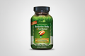 Supplement bottle labeled 'Berberine-Body + Fat Burner' by Irwin Naturals on a white background