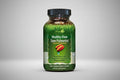 Vitamin supplement bottle labeled 'Healthy-Flow Saw Palmetto' by Irwin Naturals on a white background.