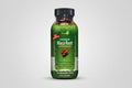 Supplement bottle labeled 'Irwin Naturals Maca Root and Ashwagandha' on a white background