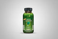 Irwin Naturals Men's Living Green Liquid-Gel Multi supplement bottle on a white background
