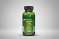 Irwin Naturals Women's Living Green Liquid-Gel Multi supplement bottle on a white background