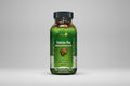 Supplement bottle labeled 'Yohimbe-Plus Maximum Enhancement' by Irwin Naturals on a white background.