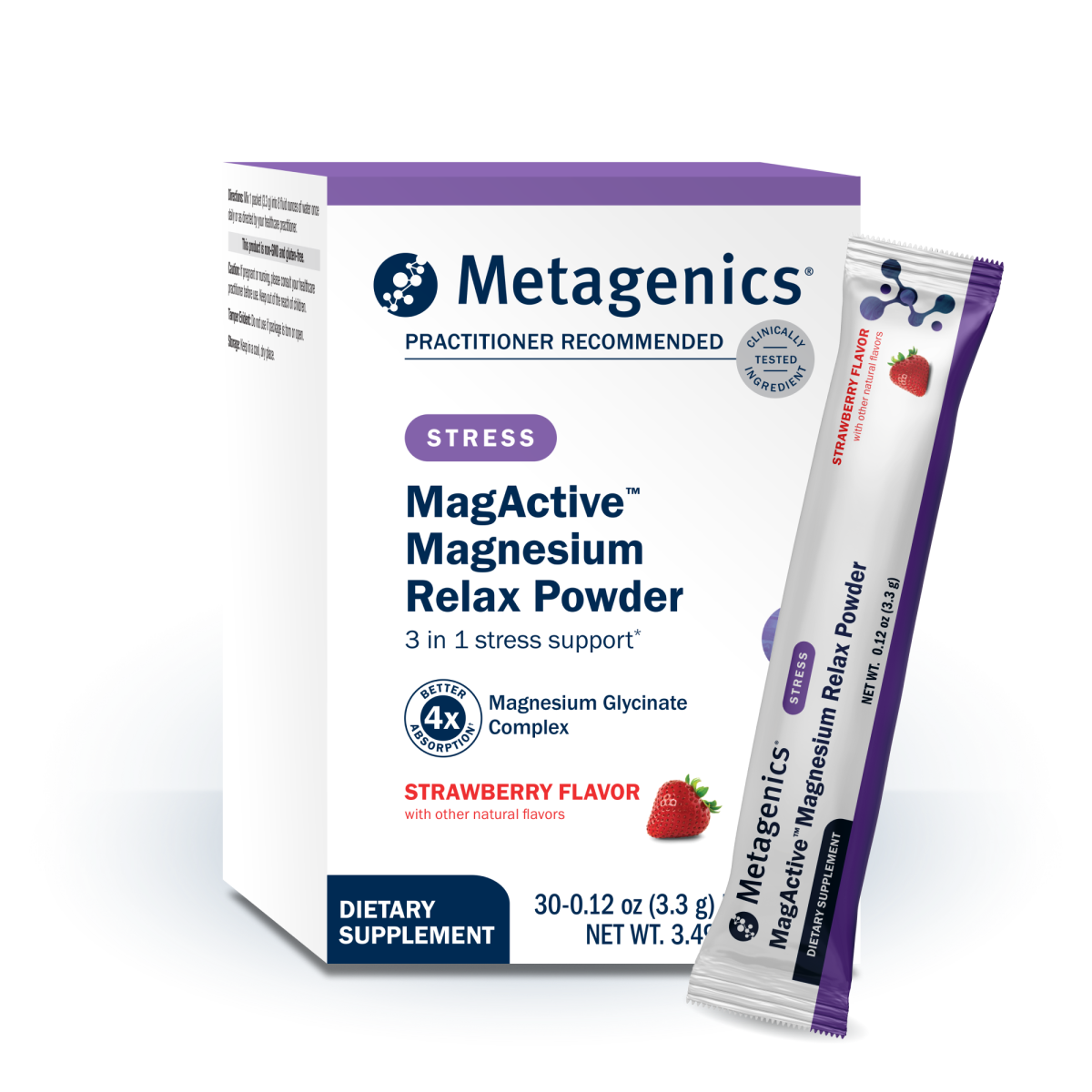 Metagenics MagActive Magnesium Relax Powder 30 Servings front product image