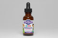 Bottle of Oregon's Wild Harvest Kids Echinacea Raspberry supplement with dropper on a white background