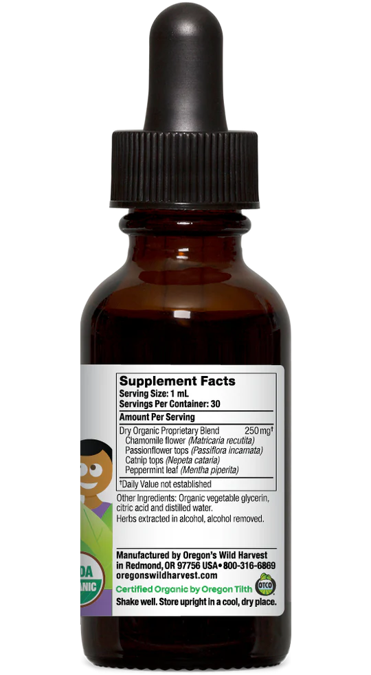 Oregon's Wild Harvest KIDS Tranquil Child Organic Alcohol-Free 1 oz