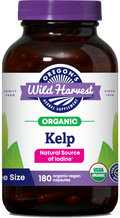 Oregon's Wild Harvest Kelp Organic 180 Capsules front
