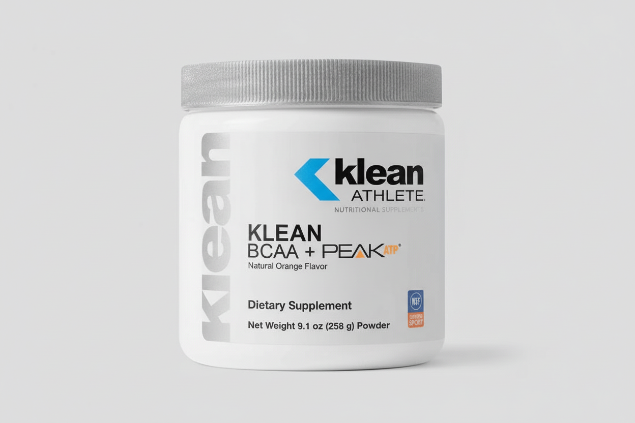 Klean Athlete Klean BCAA + Peak ATP Orange Flavor - 9.1 oz (258 Grams)