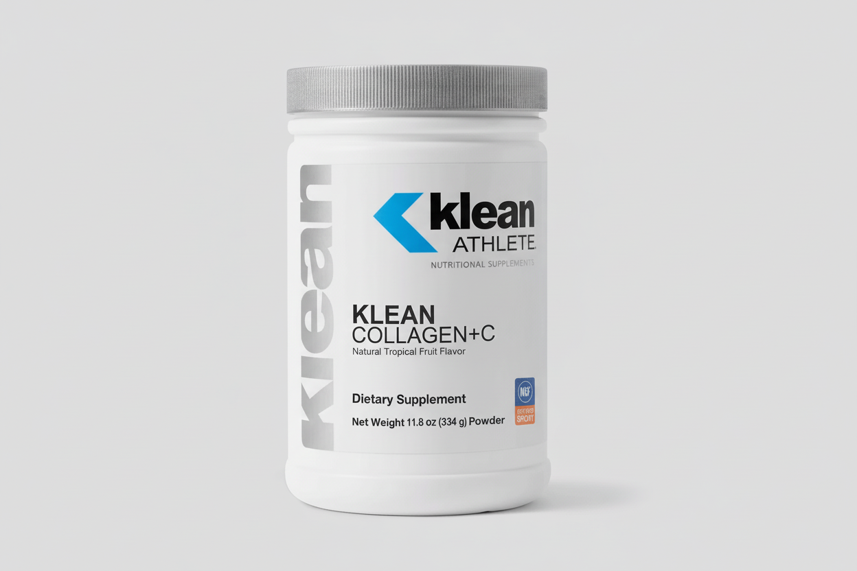 Klean Athlete Klean Collagen + C Natural Tropical Fruit Flavor - 11.8 oz (334 Grams)