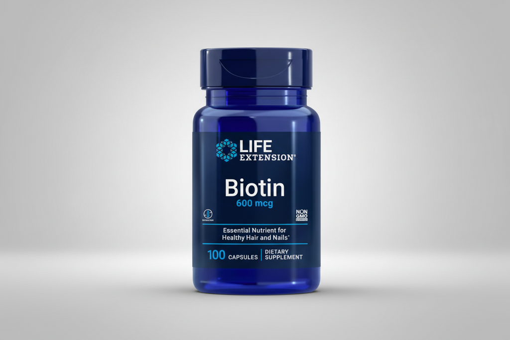 Life Extension Biotin 600 mcg 100 capsules