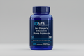 Blue supplement bottle labeled 'Dr. Strum's Intensive Bone Formula' by Life Extension on a white background.