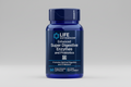 Blue bottle of Life Extension Enhanced Super Digestive Enzymes and Probiotics on a white background