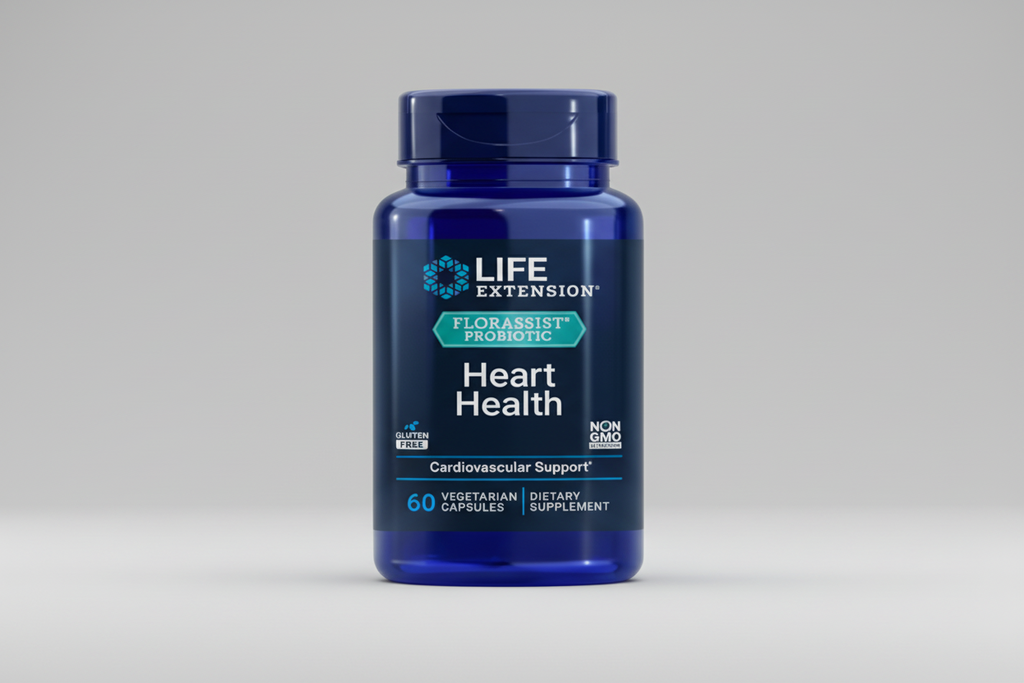 Life Extension FLORASSIST Probiotic 60 Veg Capsules bottle